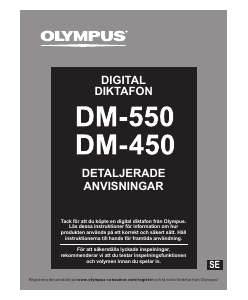Bruksanvisning Olympus DM-450 Diktafon
