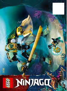 Handleiding Lego set 71750 Ninjago Lloyd's Hydro Mech