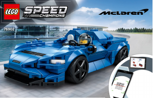 Bruksanvisning Lego set 76902 Speed Champions McLaren Elva