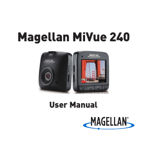 Manual de uso Magellan MiVue 240 Action cam