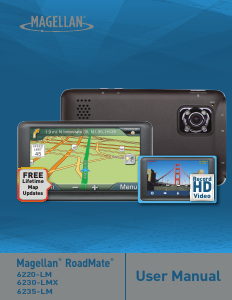 Manual Magellan RoadMate 6235-LM Car Navigation