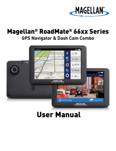 Manual Magellan RoadMate 6620-LM Car Navigation