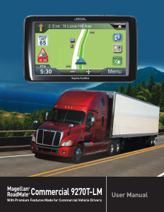 Manual Magellan RoadMate 9270T-LM Car Navigation