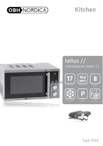 Manual OBH Nordica 7554 Tellus Microwave