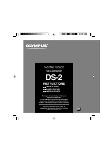 Handleiding Olympus DS-2 Audiorecorder