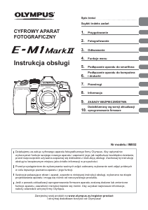 Instrukcja Olympus E-M1 Mark II Aparat cyfrowy