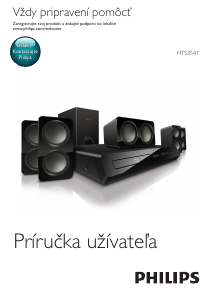 Návod Philips HTS3541 Domáce kino