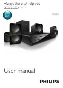 Manual Philips HTS3564 Home Theater System