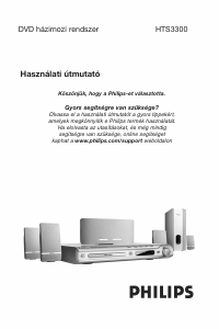 Használati útmutató Philips HTS3300 Házimozi-rendszer