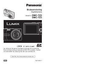 Bruksanvisning Panasonic DMC-TZ2 Digitalkamera