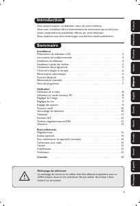 Manuale Philips 17PF9945 LCD televisore