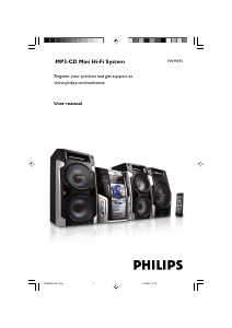 Handleiding Philips FWM593X Stereoset