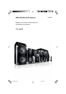 Manual Philips FWM996X Stereo-set