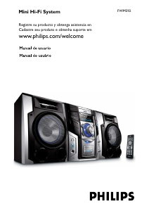 Manual de uso Philips FWM592 Set de estéreo