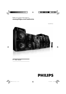 Manual Philips FWM997X Stereo-set