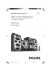 Manual de uso Philips FWM583 Set de estéreo