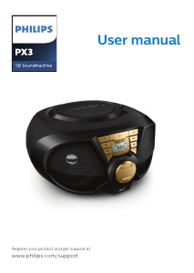 Manual Philips PX3115G Stereo-set