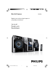 Manual Philips FWM396 Stereo-set