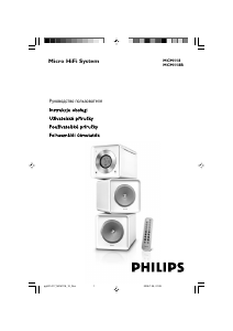 Návod Philips MCM118B Stereo súprava
