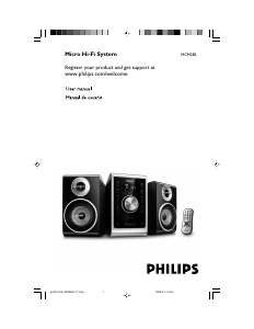 Manual Philips MCM285 Stereo-set
