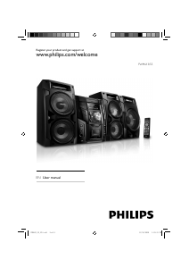 Handleiding Philips FWM613X Stereoset
