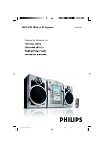 Návod Philips FWM139 Stereo súprava