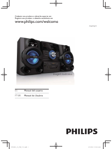 Manual de uso Philips FWM211 Set de estéreo