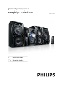 Manual de uso Philips FWM613 Set de estéreo
