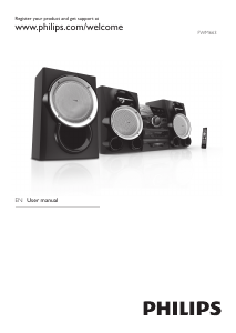 Manual Philips FWM663X Stereo-set