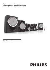 Manual Philips FWM999X Stereo-set