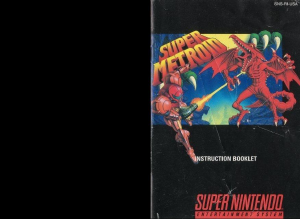 Manual Nintendo SNES Super Metroid