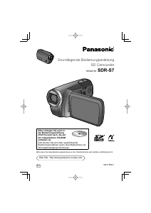 Bedienungsanleitung Panasonic SDR-S7 Camcorder