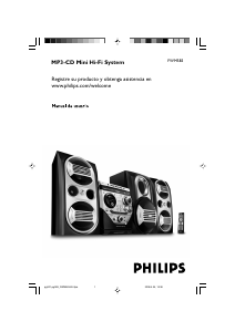 Manual de uso Philips FWM583X Set de estéreo