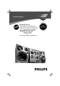 Manual Philips FWM569 Stereo-set