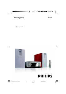 Manual Philips MCM119 Stereo-set