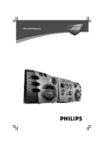Manual Philips FWM589 Stereo-set