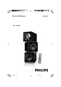 Handleiding Philips MCM128B Stereoset