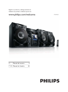 Manual de uso Philips FWM603 Set de estéreo