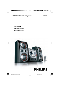 Manual de uso Philips FWM576 Set de estéreo