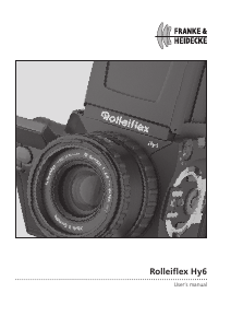 Manual Rollei Rolleiflex Hy6 Camera