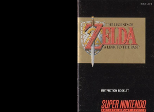 Manual Nintendo SNES The Legend of Zelda - A Link to the Past