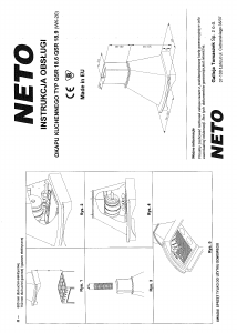 Instrukcja Neto QSR 18.6 Okap kuchenny