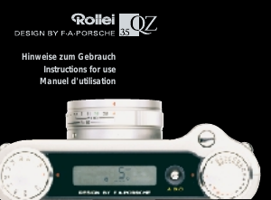 Bedienungsanleitung Rollei 35 QZ Kamera