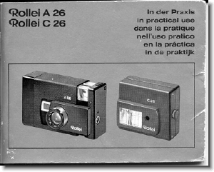 Manuale Rollei A26 Fotocamera