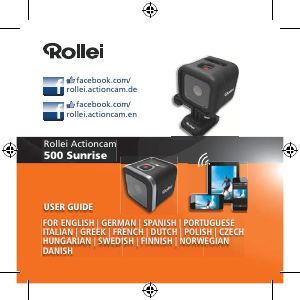 Manual Rollei 500 Sunrise Action Camera