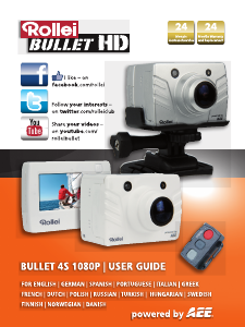 Instrukcja Rollei Bullet HD 4S 1080P Action cam