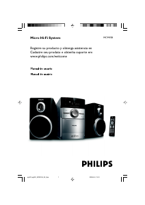 Manual Philips MCM158 Aparelho de som
