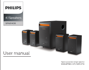 Manual Philips SPA8140B Speaker