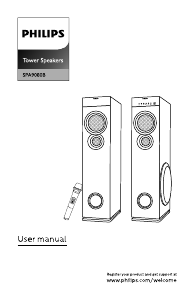 Manual Philips SPA9080B Speaker