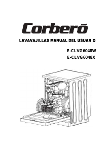 Manual de uso Corberó E-CLVG6048W Lavavajillas